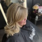 Grey blending technique. Custom hair color services. Color Bar features zero chemicals.